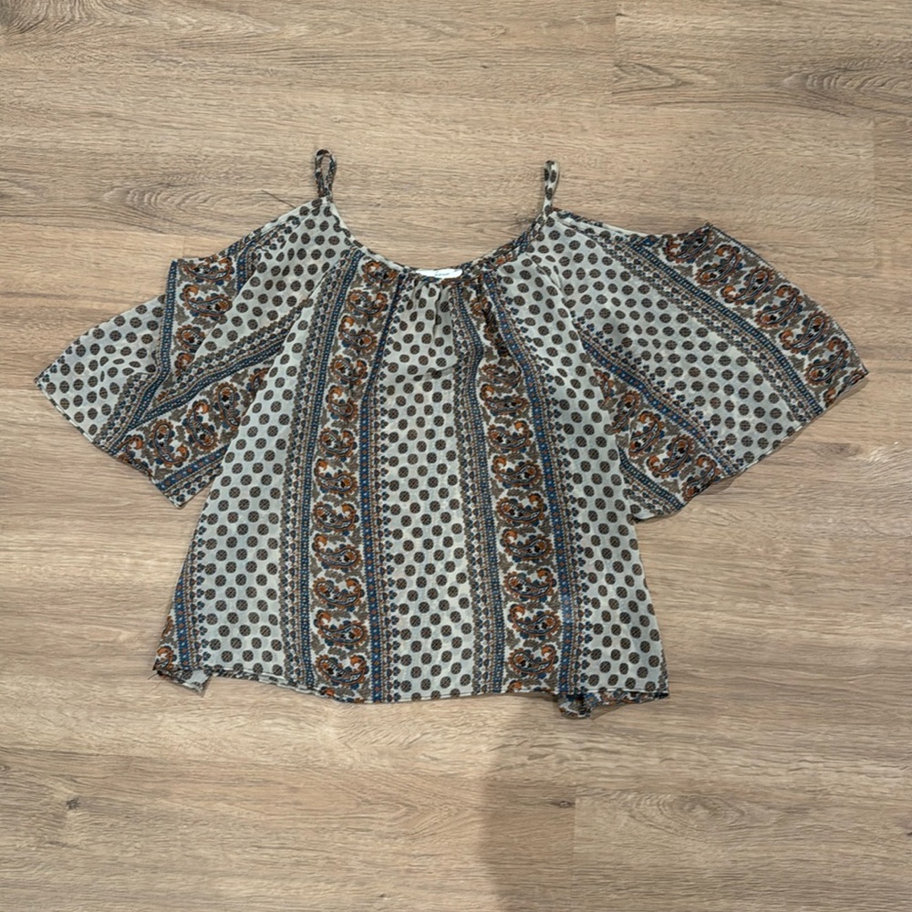 Soprano sheer pattern top